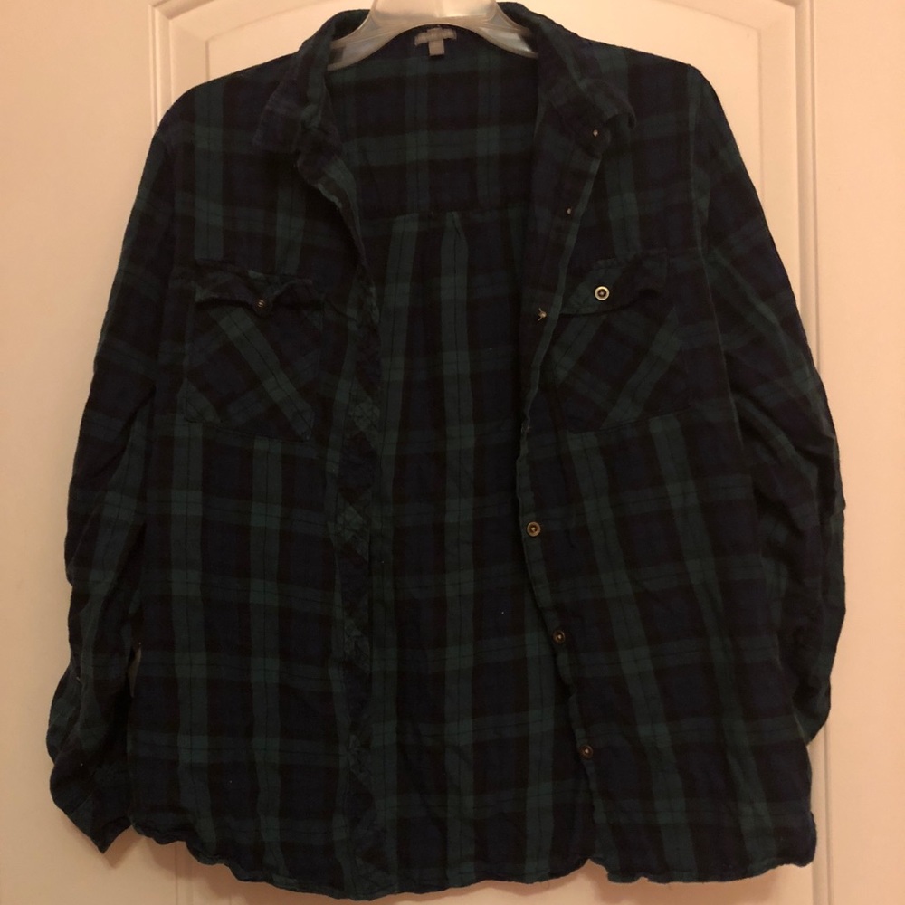 Green flannel